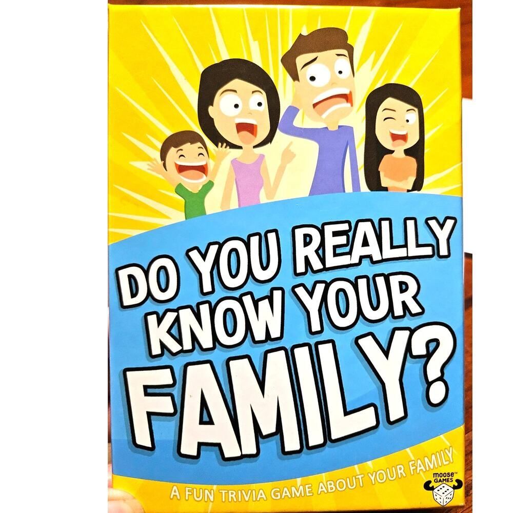 Do You Really Know Your Family Trivia Game